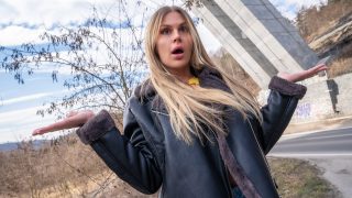 Public Agent: Zlata Shine – The Hitchhiking Bouncing Boobs